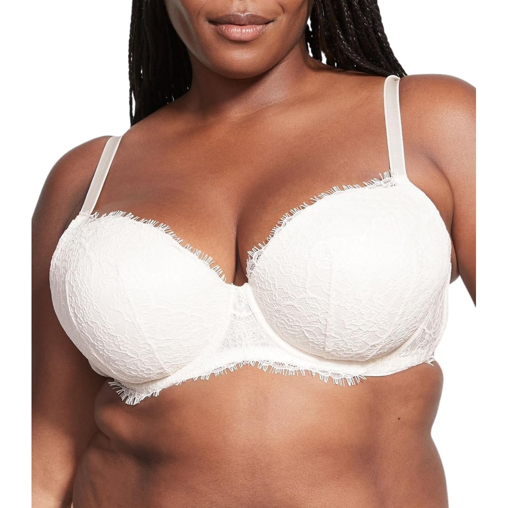 image:imageVictorias Secret Womens Dream Angels Lightly Lined Bra Bras for Women 32A38DDDCoconut White