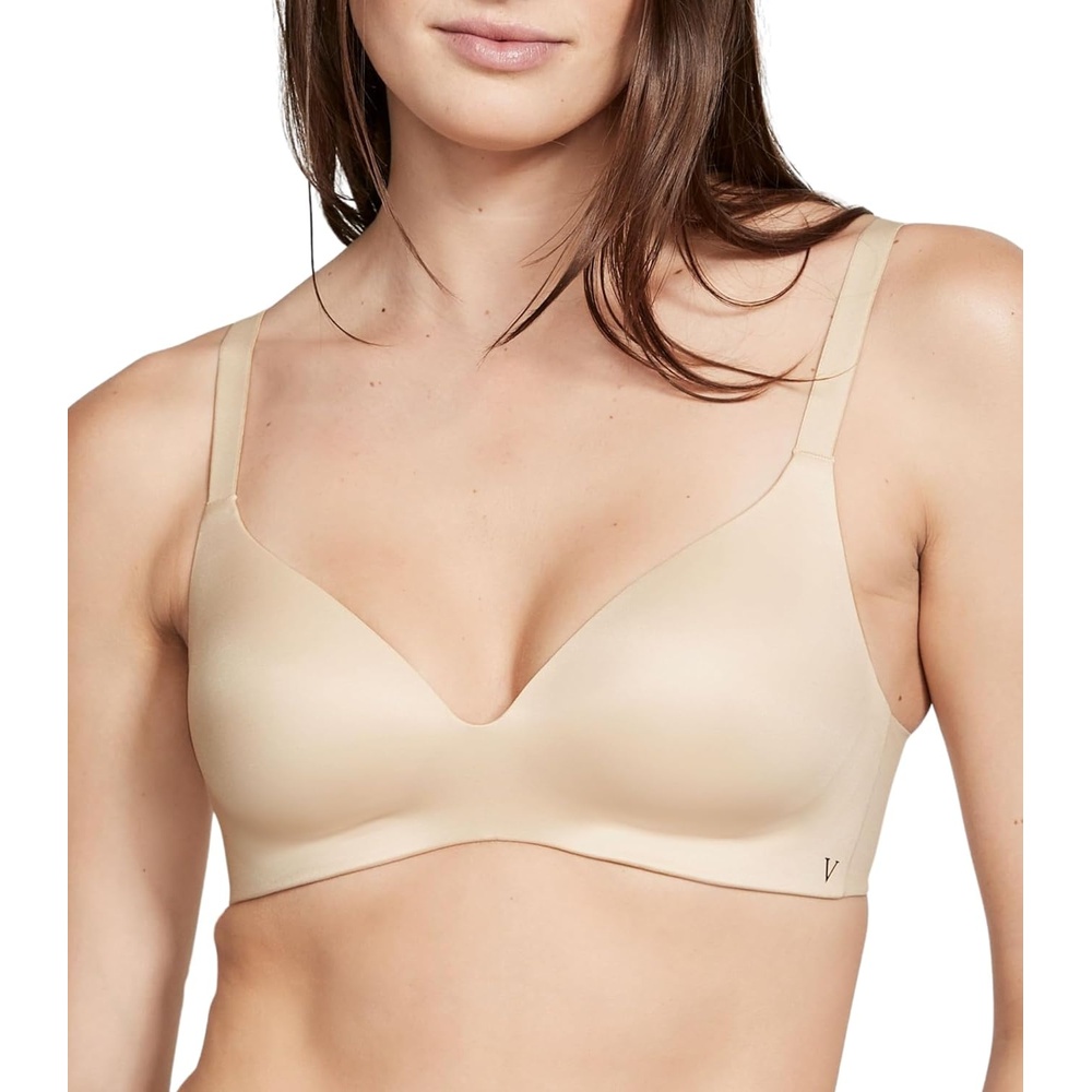 image:imageVictorias Secret Womens Infinity Flex Full Coverage Lightly Lined Wireless TShirt Bra Bras for Women 32B38DDDMarzipan