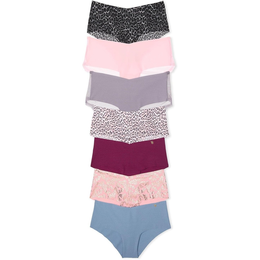 image:imageVictorias Secret Womens No Show Cheeky Underwear Minimal Coverage Panties for Women Multi Pack XSXXLCheetah Butterfly Mix