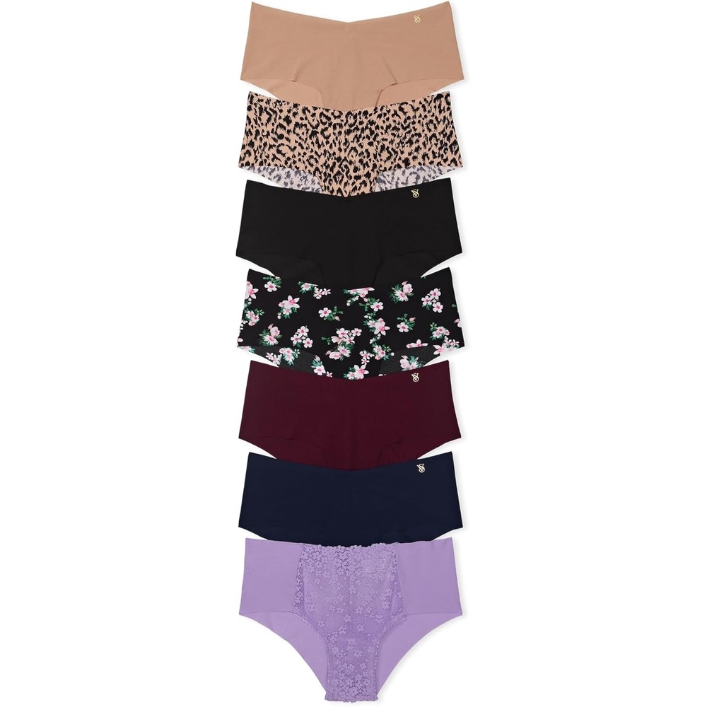 image:imageVictorias Secret Womens No Show Cheeky Underwear Minimal Coverage Panties for Women Multi Pack XSXXLEssential Mix