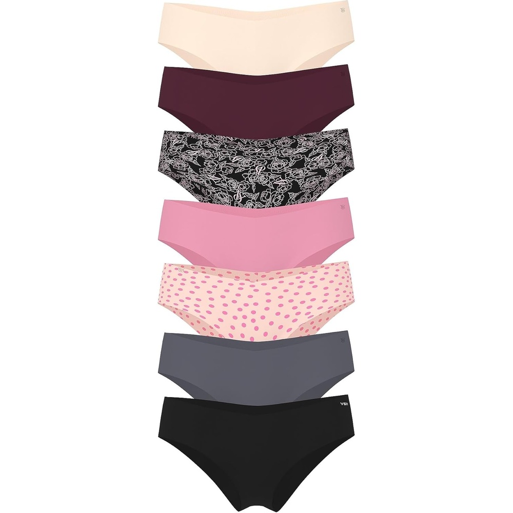 image:imageVictorias Secret Womens No Show Cheeky Underwear Minimal Coverage Panties for Women Multi Pack XSXXLNew Assorted Mix