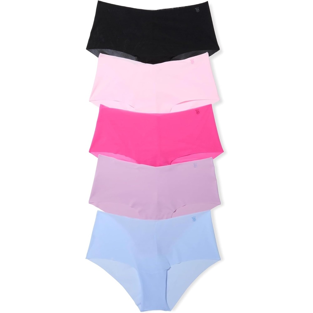 image:imageVictorias Secret Womens No Show Cheeky Underwear Minimal Coverage Panties for Women Multi Pack XSXXLSolid Pack