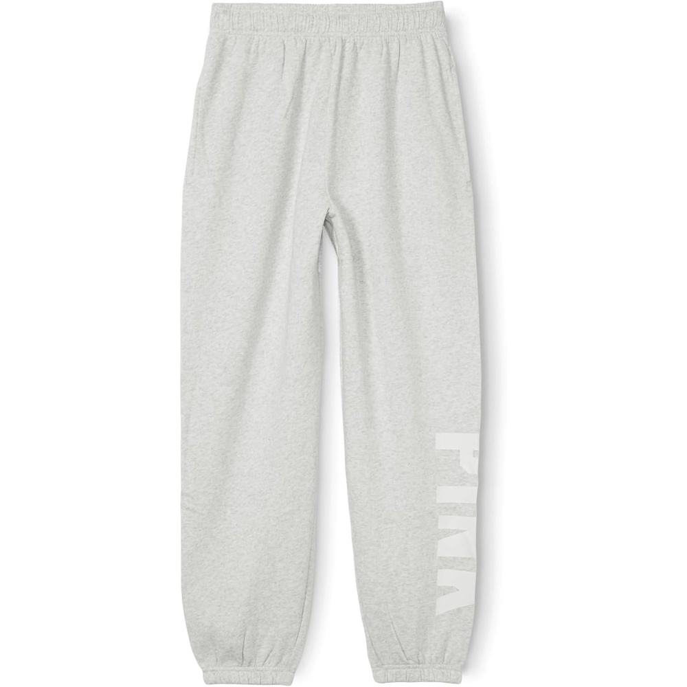 image:imageVictorias Secret Womens Pink Logo Campus Sweatpants Womens Sweatpants XSXXLHeather Stone Grey Sans Logo