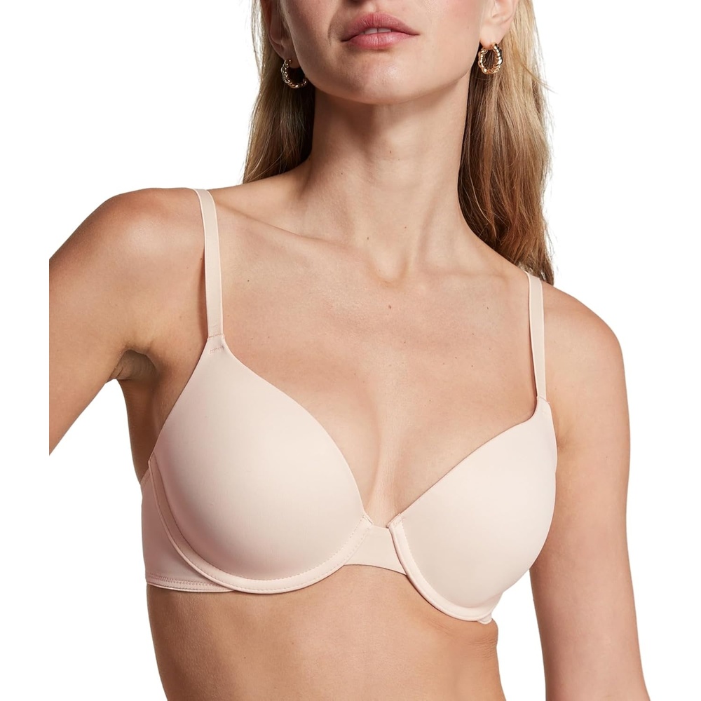 image:imageVictorias Secret Womens Pink Wear Everywhere Lightly Lined TShirt Bra Bras for Women 32A38DDBeige