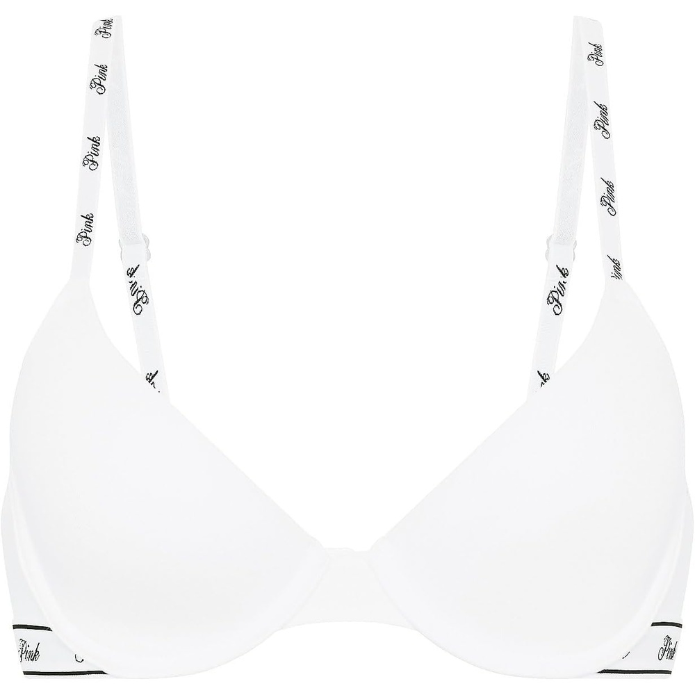 image:imageVictorias Secret Womens Pink Wear Everywhere Lightly Lined TShirt Bra Bras for Women 32A38DDBlack