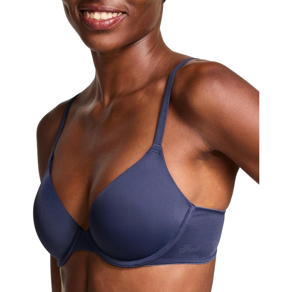image:imageVictorias Secret Womens Pink Wear Everywhere Lightly Lined TShirt Bra Bras for Women 32A38DDMidnight Navy