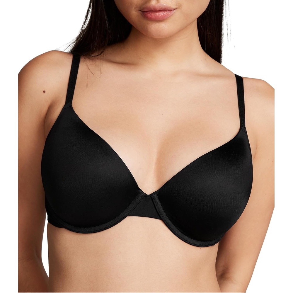 image:imageVictorias Secret Womens Pink Wear Everywhere Push Up Bra Bras for WomenPure Black