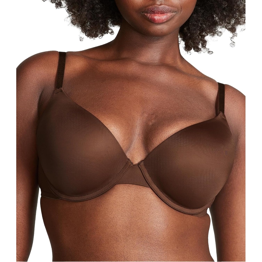 image:imageVictorias Secret Womens Pink Wear Everywhere Push Up Bra Bras for WomenVs Ganache