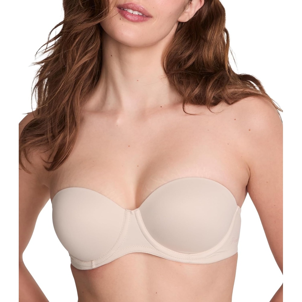 image:imageVictorias Secret Womens Pink Wear Everywhere Push Up Strapless Bra Bras for WomenBeige