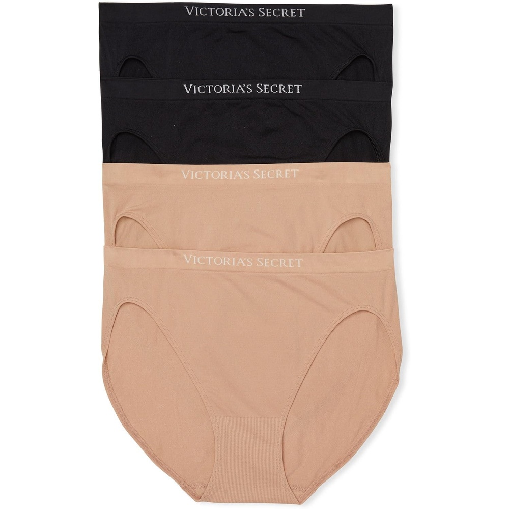 image:imageVictorias Secret Womens Seamless Brief Underwear Full Coverage Panties for Women Multi Pack XSXXLMulti