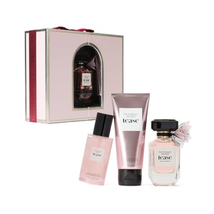 Victoria’s Secret Bare 3 Piece Luxe Fragrance Gift Set: 1.7 oz. Eau de Parfum, Travel Lotion & Shimmer Mist(Tease)