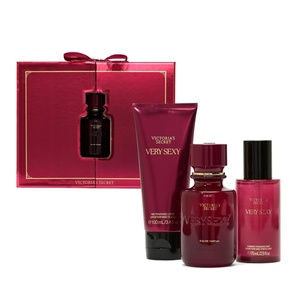 Victoria’s Secret Bare 3 Piece Luxe Fragrance Gift Set: 1.7 oz. Eau de Parfum, Travel Lotion & Shimmer Mist(Very Sexy)