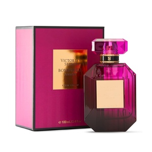 Victoria’s Secret Bombshell Passion Eau de Parfum, Notes of Sparkling Cassis, Queen Peony & Fuchsia Rose, Perfumes for Women (3.4 oz)