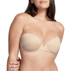 Victoria’s Secret Illusions Lightly Lined Smooth Strapless Bra(Marzipan)