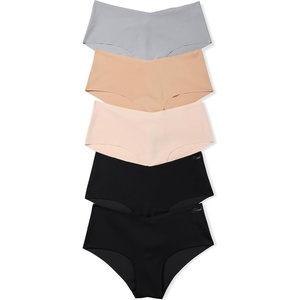 Victoria’s Secret PINK Women’s No Show Cheeky Underwear, Panties for Women (XS-XL)(Basic Pack)