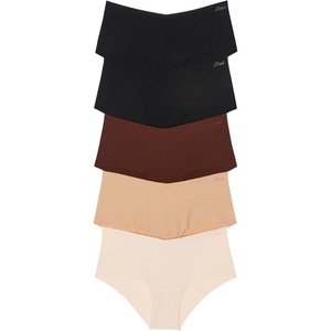 Victoria’s Secret PINK Women’s No Show Cheeky Underwear, Panties for Women (XS-XL)(Nude Pack)
