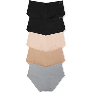Victoria’s Secret PINK Women’s No Show Hipster Underwear, Panties for Women (XS – XL)(Spring Basic Pack)