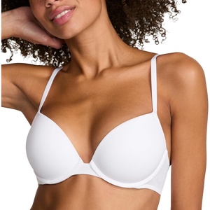 Victoria’s Secret Pink Wear Everywhere Super Push Up Bra(White)