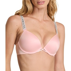 Victoria’s Secret Shine Strap Push Up Bra, Bras for Women (32A-38DDD)(Angel Pink)