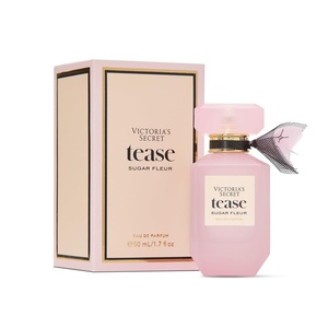 Victoria’s Secret Tease Sugar Fleur Eau de Parfum, Notes of Fresh Apple, Floral Bud and Pink Caramel, Perfumes for Women (1.7 oz)