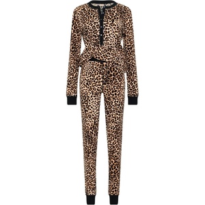 Victoria’s Secret Thermal Pajama Set, Long Sleeve Shirt and Pants, Sleepwear for Women (XS-XXL)(Leopard)