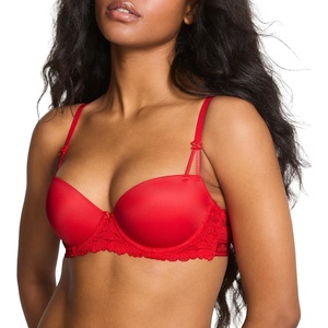 Victoria’s Secret Wink Push-Up Balconette Bra(Red Pepper)