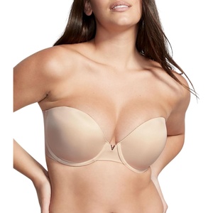 Victoria’s Secret Women’s Bare Push Up Strapless Bra, Bras for Women (32A-38DDD)(Marzipan)