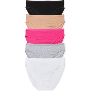 Victoria’s Secret Women’s Cotton Brief Underwear, Full Coverage Panties for Women, Multi Pack (XS-XXL)(Essentials Multi)