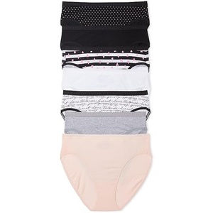 Victoria’s Secret Women’s Cotton Brief Underwear, Full Coverage Panties for Women, Multi Pack (XS-XXL)(New Neutrals Mix)