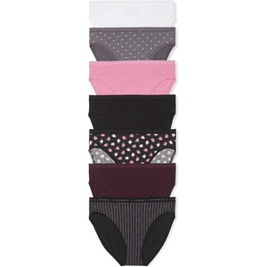 Victoria’s Secret Women’s Cotton Brief Underwear, Full Coverage Panties for Women, Multi Pack (XS-XXL)(Solids & Prints Mix)
