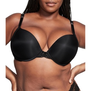 Victoria’s Secret Women’s Dream Angels Push Up Bra, Bras for Women (32A-38DDD)(Black Smooth)