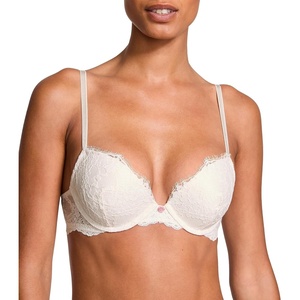 Victoria’s Secret Women’s Dream Angels Push Up Bra, Bras for Women (32A-38DDD)(Coconut White Lace (New Look))
