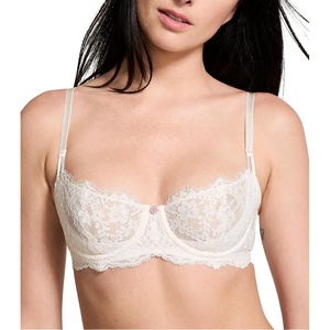 Victoria’s Secret Women’s Dream Angels Wicked Unlined Balconette Bra, Bras for Women (32A-38DDD)(Coconut White (New Look))