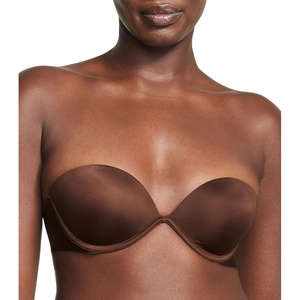 Victoria’s Secret Women’s Everyway Low Back Clear Strap Push Up Strapless Bra, Bras for Women (32B-38DD)(Ganache)