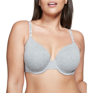 Victoria’s Secret Women’s Full Coverage Lightly Lined T-Shirt Bra, Bras for Women (32B-38DDD)(Medium Grey)