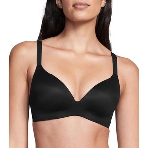 Victoria’s Secret Women’s Infinity Flex Full Coverage Push Up Wireless Bra, Bras for Women (32B-38DDD)(Black)