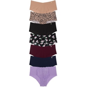 Victoria’s Secret Women’s No Show Cheeky Underwear, Minimal Coverage Panties for Women, Multi Pack (XS-XXL)(Essential Mix)