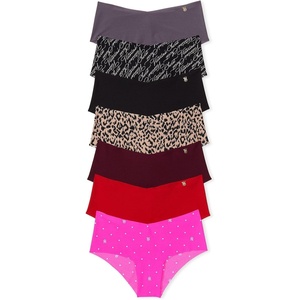Victoria’s Secret Women’s No Show Cheeky Underwear, Minimal Coverage Panties for Women, Multi Pack (XS-XXL)(New Neutrals Mix)
