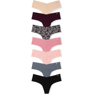 Victoria’s Secret Women’s No Show Thong Underwear, Panties for Women, Multi Pack (XS-XXL)(Assorted Mix)