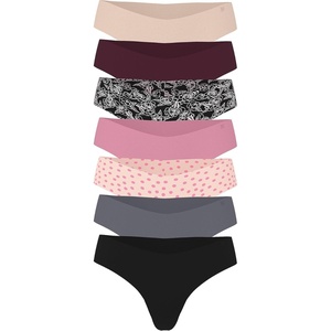 Victoria’s Secret Women’s No Show Thong Underwear, Panties for Women, Multi Pack (XS-XXL)(New Assorted Mix)