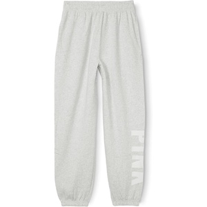 Victoria’s Secret Women’s Pink Logo Campus Sweatpants, Womens Sweatpants, (XS-XXL)(Heather Stone Grey Sans Logo)