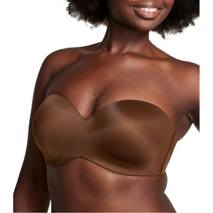 Victoria’s Secret Women’s Pink Wear Everywhere Lightly Lined Strapless Bra, Bras for Women (32A-38DDD)(Ganache)