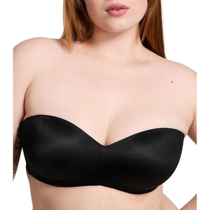 Victoria’s Secret Women’s Pink Wear Everywhere Lightly Lined Strapless Bra, Bras for Women (32A-38DDD)(Pure Black)
