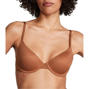 Victoria’s Secret Women’s Pink Wear Everywhere Lightly Lined T-Shirt Bra, Bras for Women (32A-38DD)(Caramel)