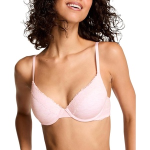 Victoria’s Secret Women’s Pink Wear Everywhere Push Up Bra, Bras for Women(Hot Pink Petal Silver)
