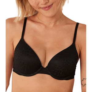 Victoria’s Secret Women’s Pink Wear Everywhere Push Up Bra, Bras for Women(Pure Black Lace)