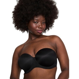 Victoria’s Secret Women’s Pink Wear Everywhere Push Up Strapless Bra, Bras for Women(New Look Black)