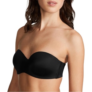 Victoria’s Secret Women’s Pink Wear Everywhere Push Up Strapless Bra, Bras for Women(Pure Black (New Look))