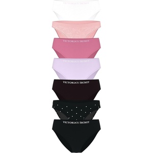 Victoria’s Secret Women’s Seamless Bikini Underwear, Moderate Coverage Panties for Women, Multi Pack (XS-XXL)(Spring Mix)