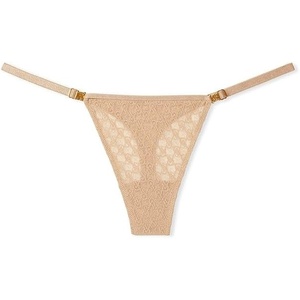 Victoria’s Secret Women’s Very Sexy Lace Thong Underwear, Panties for Women (XS-XXL)(Praline)